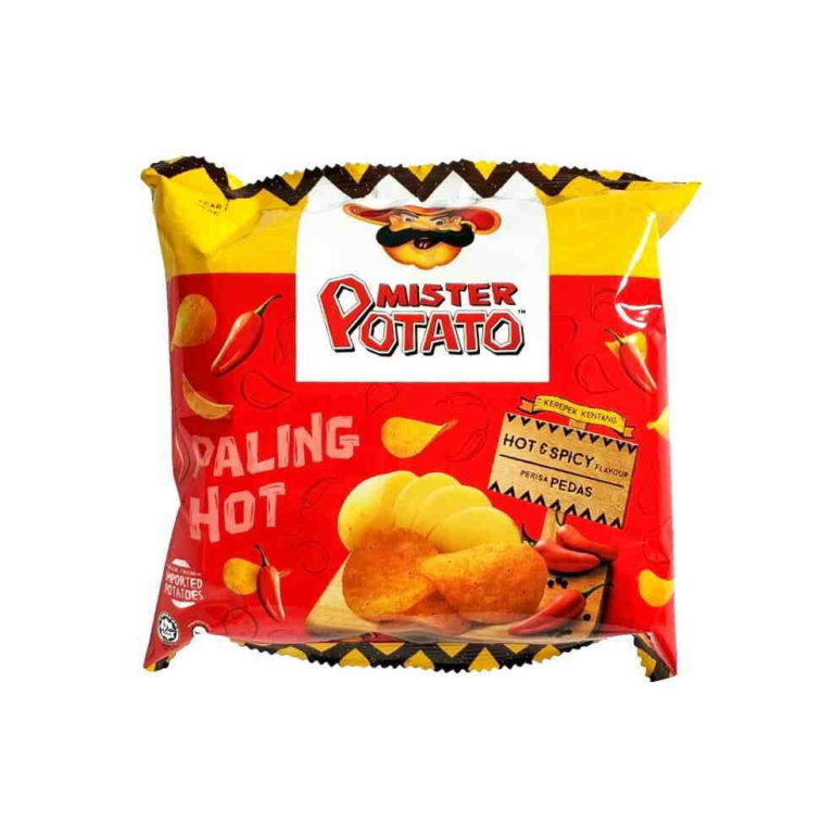 Mister Potato 22g Hot And Spicy 1bag X 20packet New Packing Snack Foods Wholesale Supply 4449