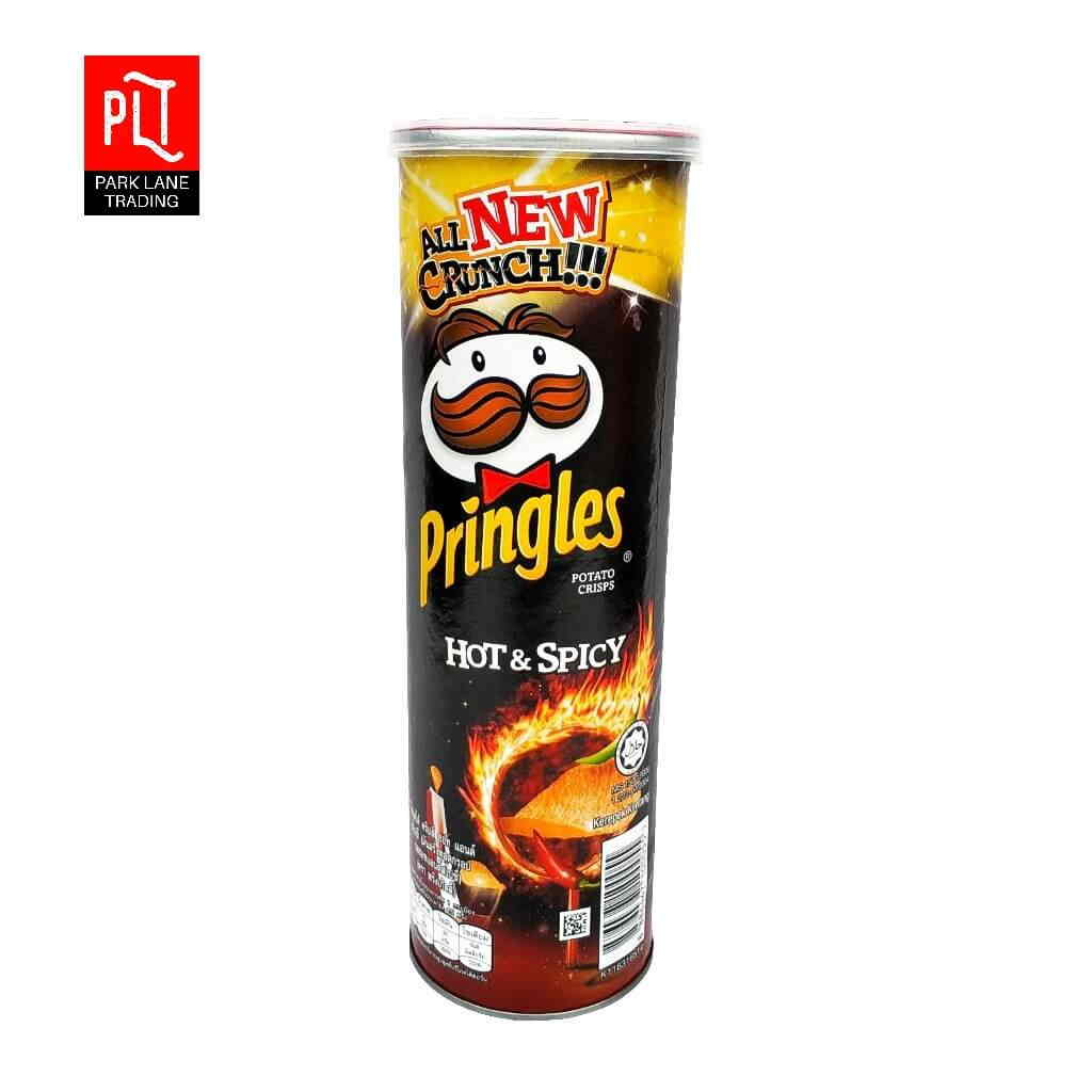 Pringles Potato Crisps Hot Spicy