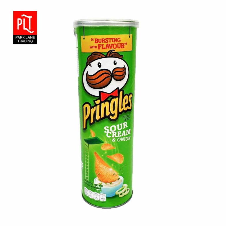 Pringles 107g Sour Cream Onion (6 Bottle) Snack Foods Wholesale Supply