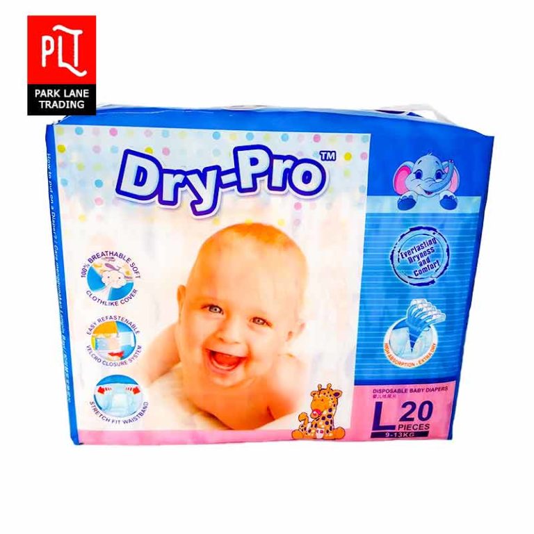 Dry Pro Baby Diaper M-Size (Bag) – Snack Foods Wholesale Supply