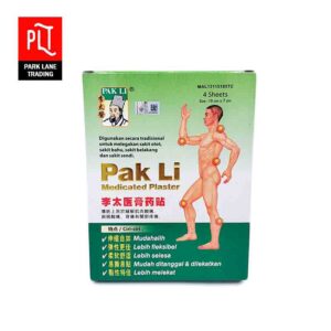 Pak Li Medicated Plaster 4sheets