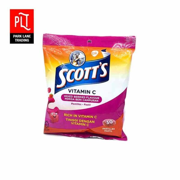 Scotts Vitamin C Pastilles Strawberry