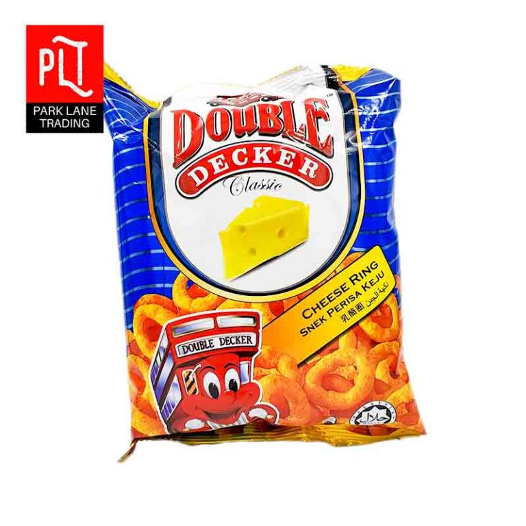 Double Decker 55g Cheese Ring 1bag X 10packet Snack Foods Wholesale