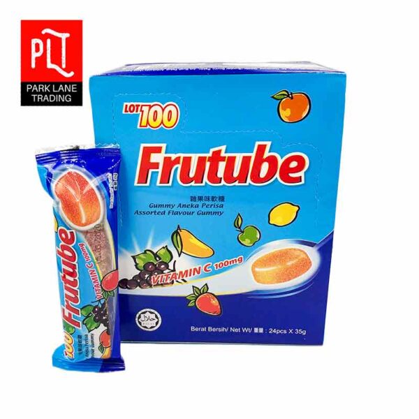 Lot100 Frutube Assorted Gummy Candy 35g